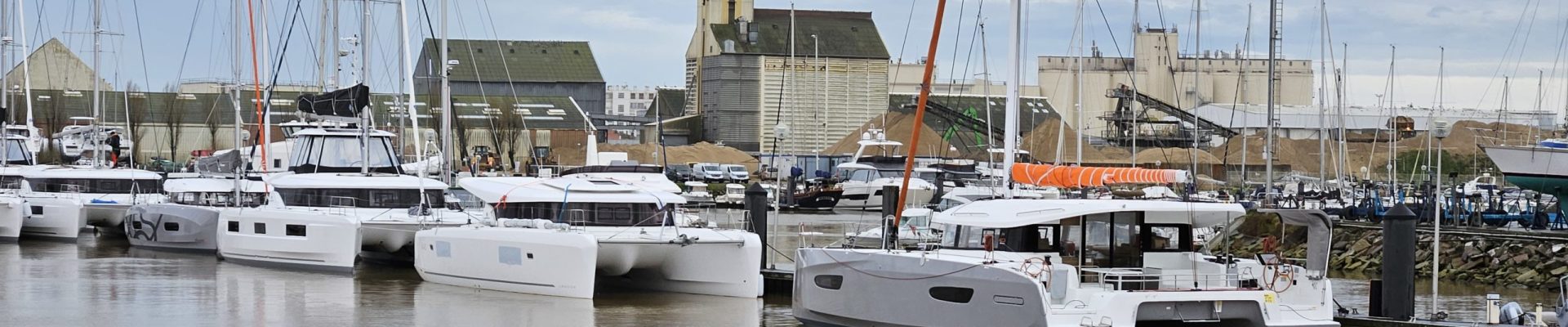 Multihull Yacht Lagoon Dock In Les Sables D'Olonne