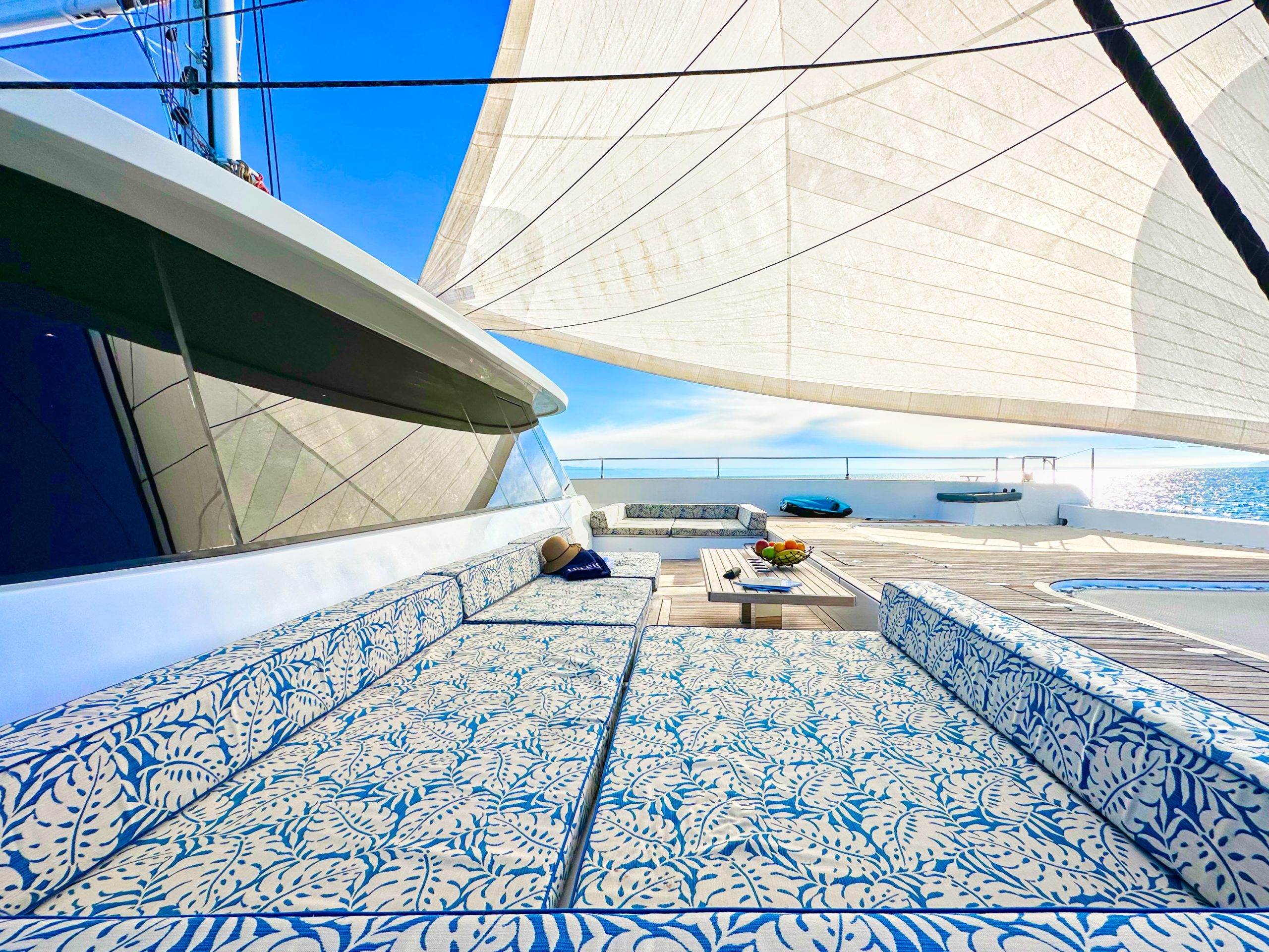 Multihull Yacht Sunreef 80 Front Deck